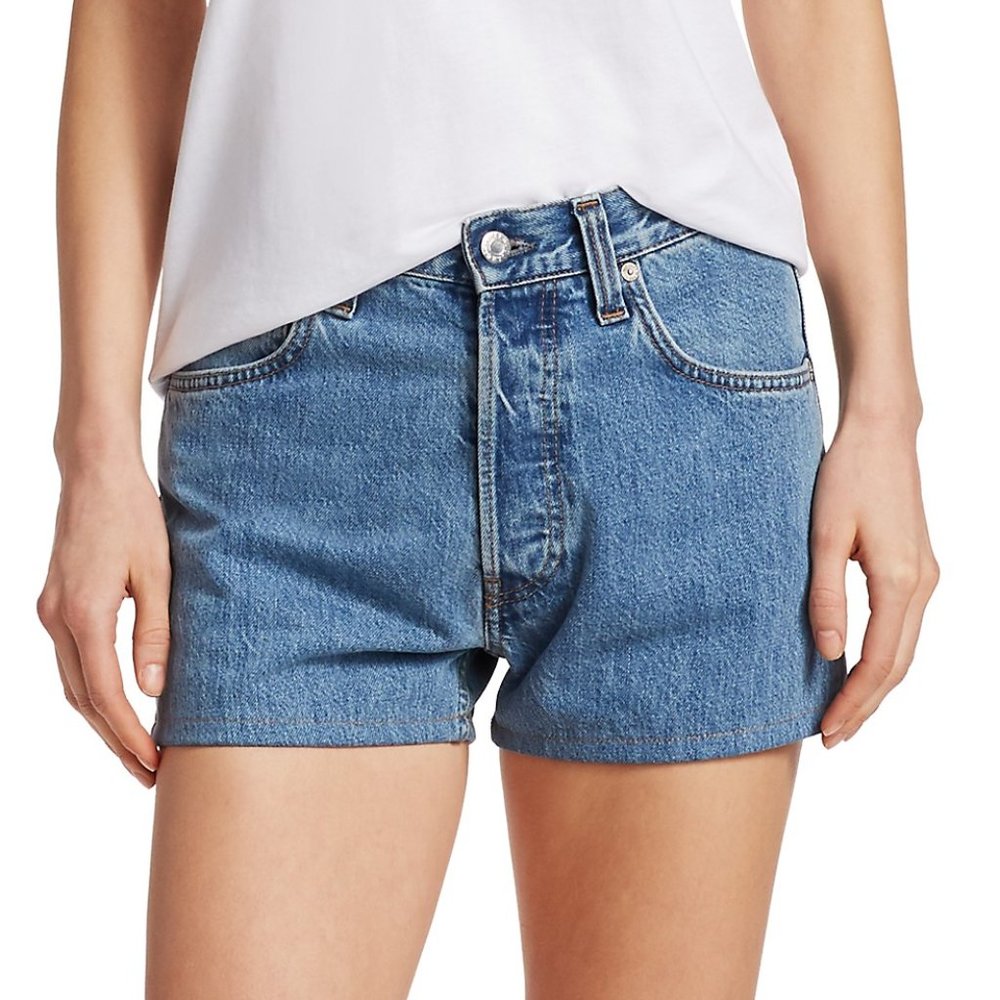 Helmut Lang jean shorts, 30